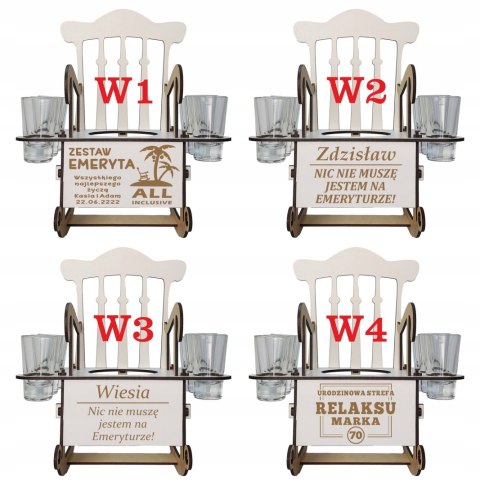 FOTEL BUJANY EMERYTURA prezent dla Dziadka Babci