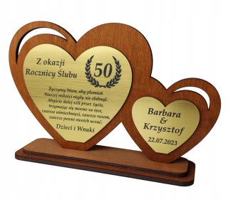 PREZENT NA ROCZNICĘ ŚLUBU ZŁOTE GODY 10 25 30 50