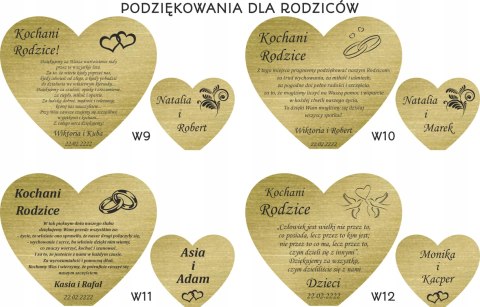 PREZENT NA ROCZNICĘ ŚLUBU ZŁOTE GODY 10 25 30 50