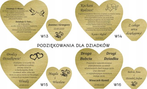 PREZENT NA ROCZNICĘ ŚLUBU ZŁOTE GODY 10 25 30 50