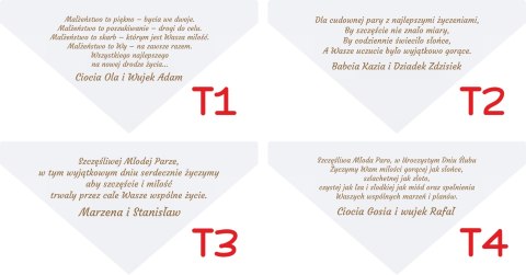 Pudełko koperta na pieniądze upominki Ślub Wesele Pamiątka