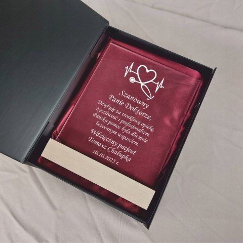 Elegancka statuetka Podziękowanie dla lekarza pielęgniarki położnej prezent
