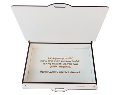 Pamiątka Pierwszej Komunii Świętej Pudełko Prezent dla dziecka