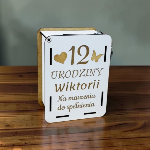 skarbonka na urodziny dla dziewczyny personalizowana