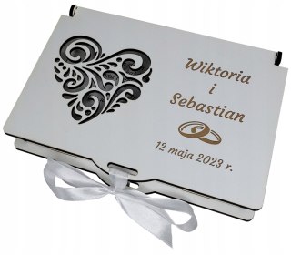 Pudełko na pieniądze Pamiątka Prezent ŚLUB WESELE