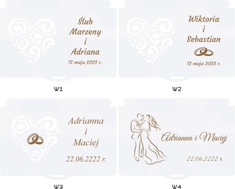 Pudełko na pieniądze Pamiątka Prezent ŚLUB WESELE