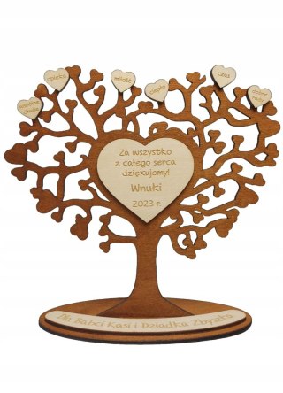 STATUETKA PREZENT NA DZIEŃ BABCI I DZIADKA GRAWER