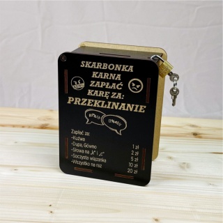 Skarbonka Karna za przeklinanie Zabawny Prezent
