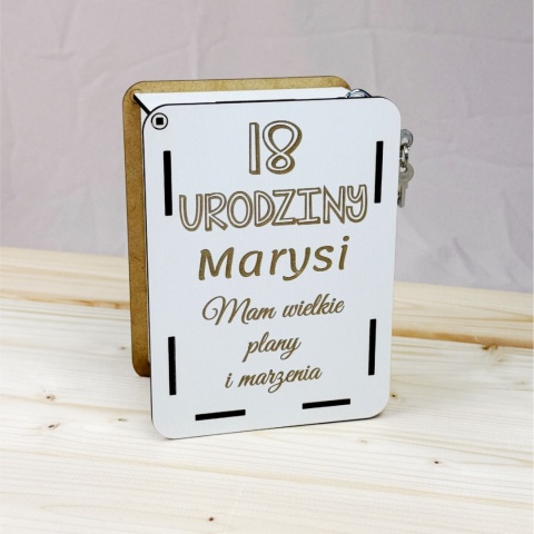 Skarbonka Prezent na 18 urodziny dla dziewczyny