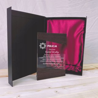 Statuetka Policja prezent dla policjanta nagroda upominek podziękowanie