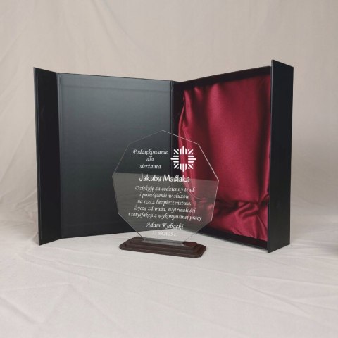 Statuetka Policja prezent dla policjanta podziękowanie nagroda upominek